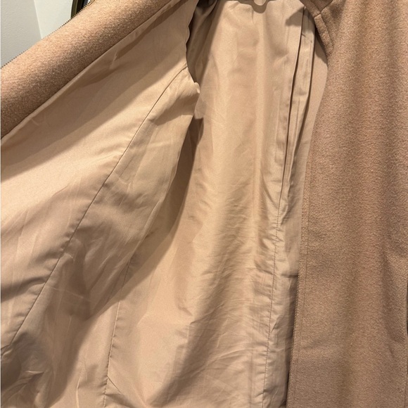 J. Crew Women's Camel Pea Coat 8 - Picture 6 of 11